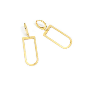 D-Ring Earrings (gold)