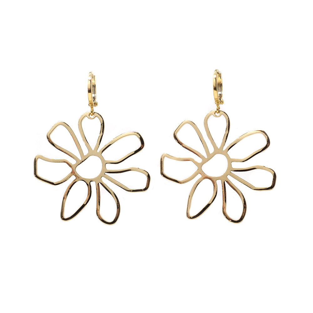 Flower Power Earrings (gold)