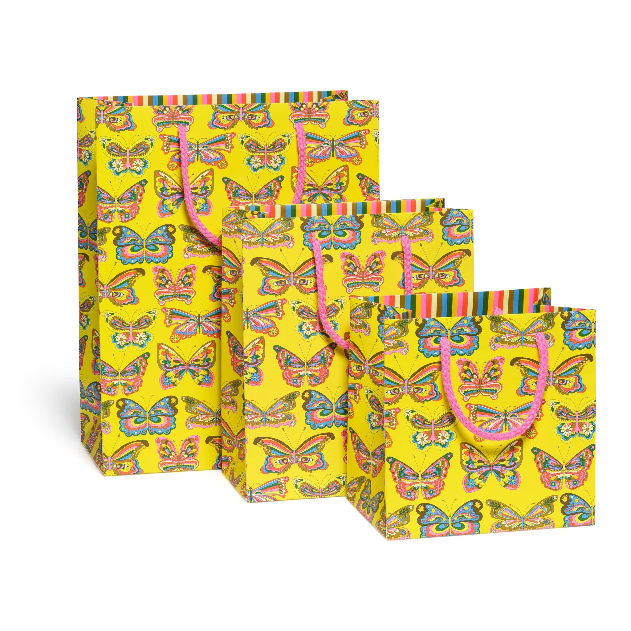 Psychedelic Butterfly gift bags: Large