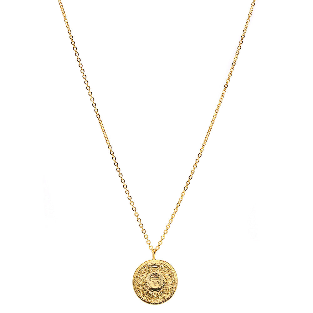 Buddha Coin Necklace