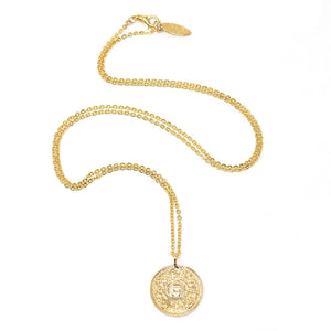 Buddha Coin Necklace