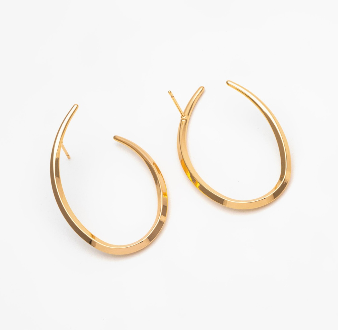 Open Loop Hoop (Gold)