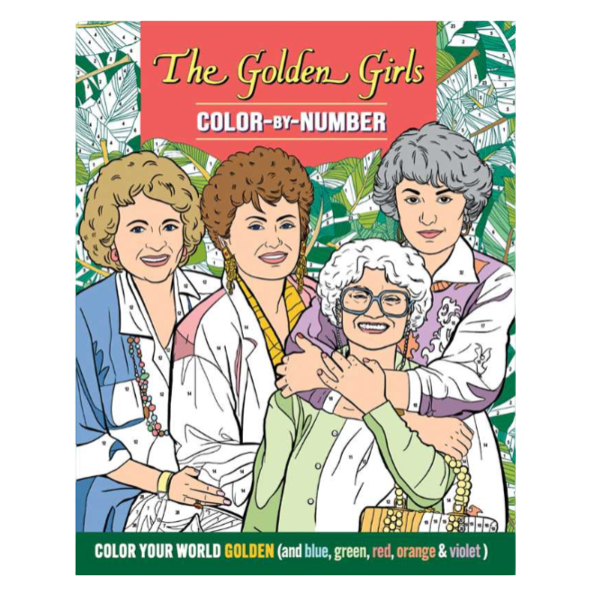 Golden Girls Color-by-Number by Editors of Thunder Bay Press: Flexibou ...