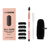 Black: ALL CAPS Starter Kit - Powder Henna Capsules