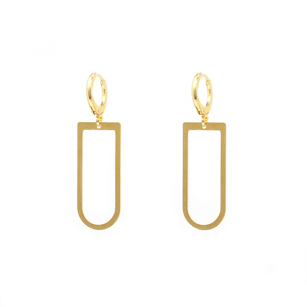 D-Ring Earrings (gold)