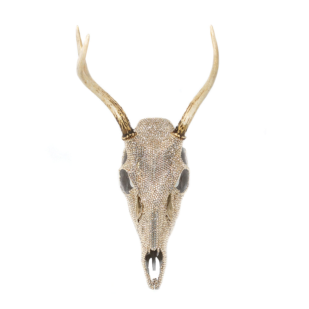 deer skull (golden shadow + silver)
