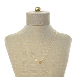 Honeycomb Necklace (Gold)